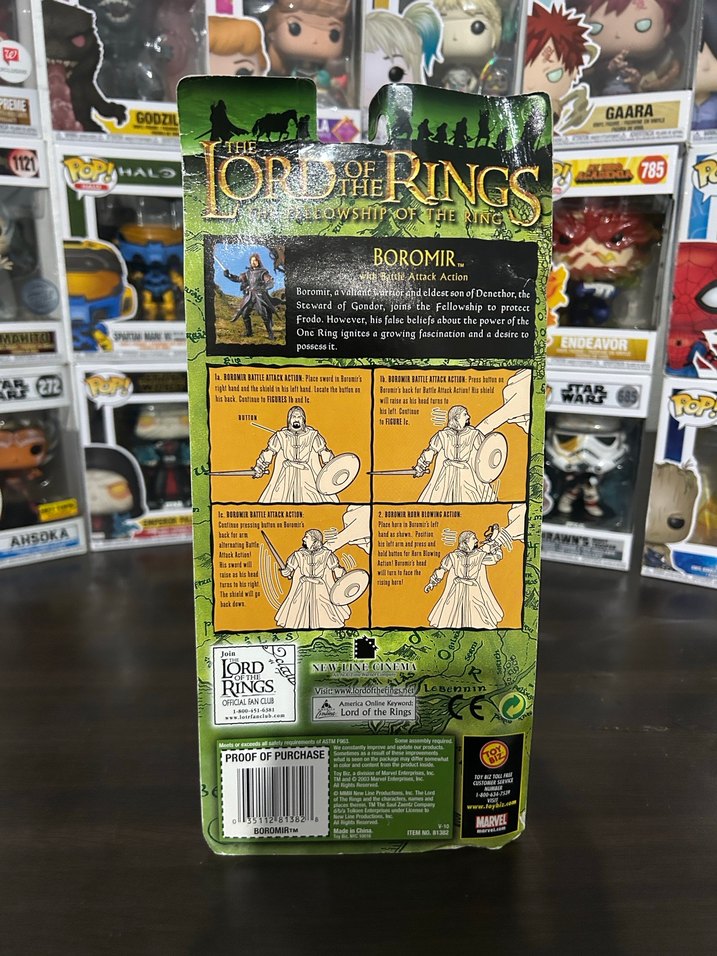 Toybiz Lord Of The Rings Boromir - Görsel 3