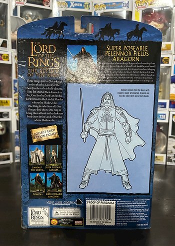 Toybiz Lord Of The Rings King Aragorn - Görsel 2