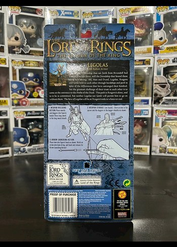 Toybiz Lord of the Rings Legolas - Görsel 3