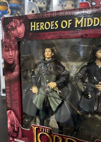Toybiz Lord Of The Rings Aragorn Legolas Gimli - Görsel 5
