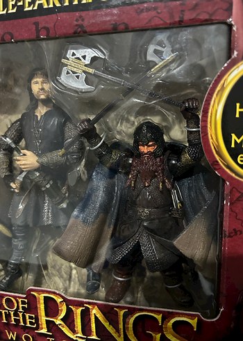 Toybiz Lord Of The Rings Aragorn Legolas Gimli - Görsel 7