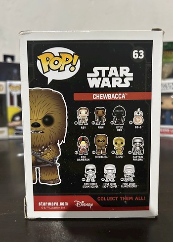  Beden Renk Funko POP! Star Wars Chewbacca