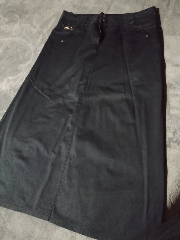 lacivert Regular Fit Kadın etek - Görsel 3