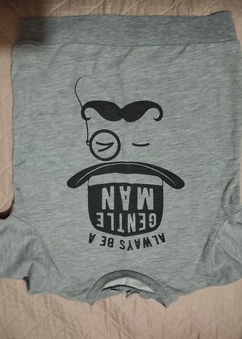 Gri Baskılı Fermuarlı Erkek Sweatshirt - Görsel 5