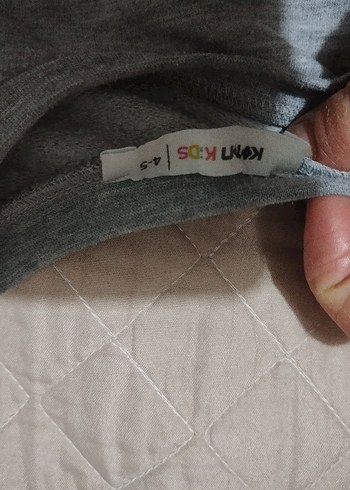 Gri Baskılı Fermuarlı Erkek Sweatshirt - Görsel 4