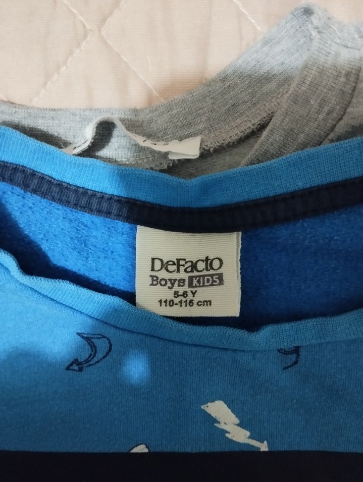 Gri Baskılı Fermuarlı Erkek Sweatshirt - Görsel 2