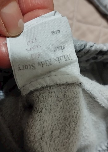 Erkek Gri Mickey Mouse Baskılı uzun Kollu Pijama - Görsel 4