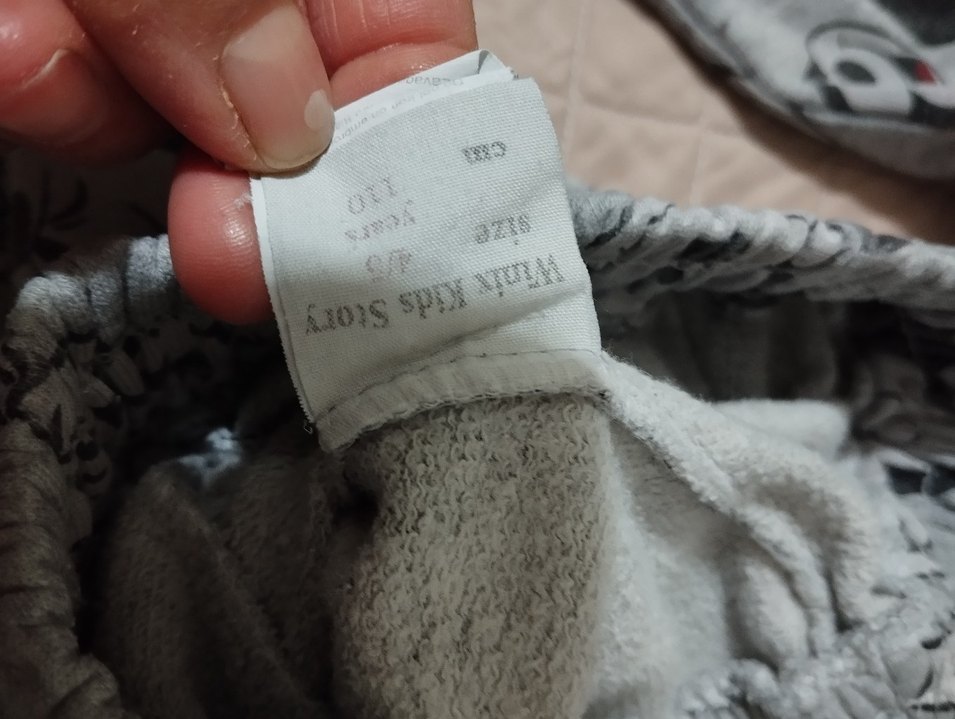 Erkek Gri Mickey Mouse Baskılı uzun Kollu Pijama - Görsel 4