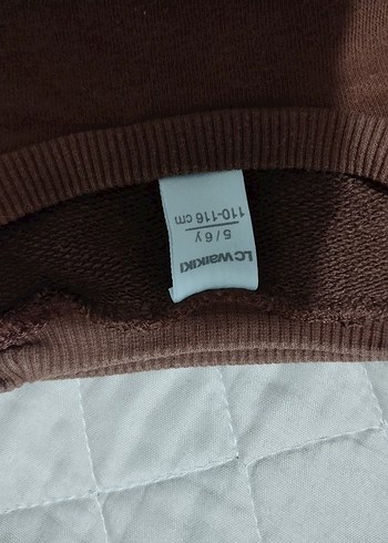 Kızlar için Kahverengi Rahat Sweatshirt ve Eşofman Takımı - Görsel 2