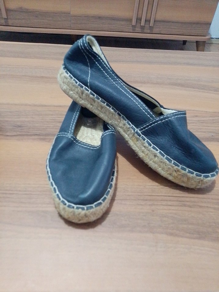 Gri Kadın Dolgu Topuk Espadril - Görsel 2