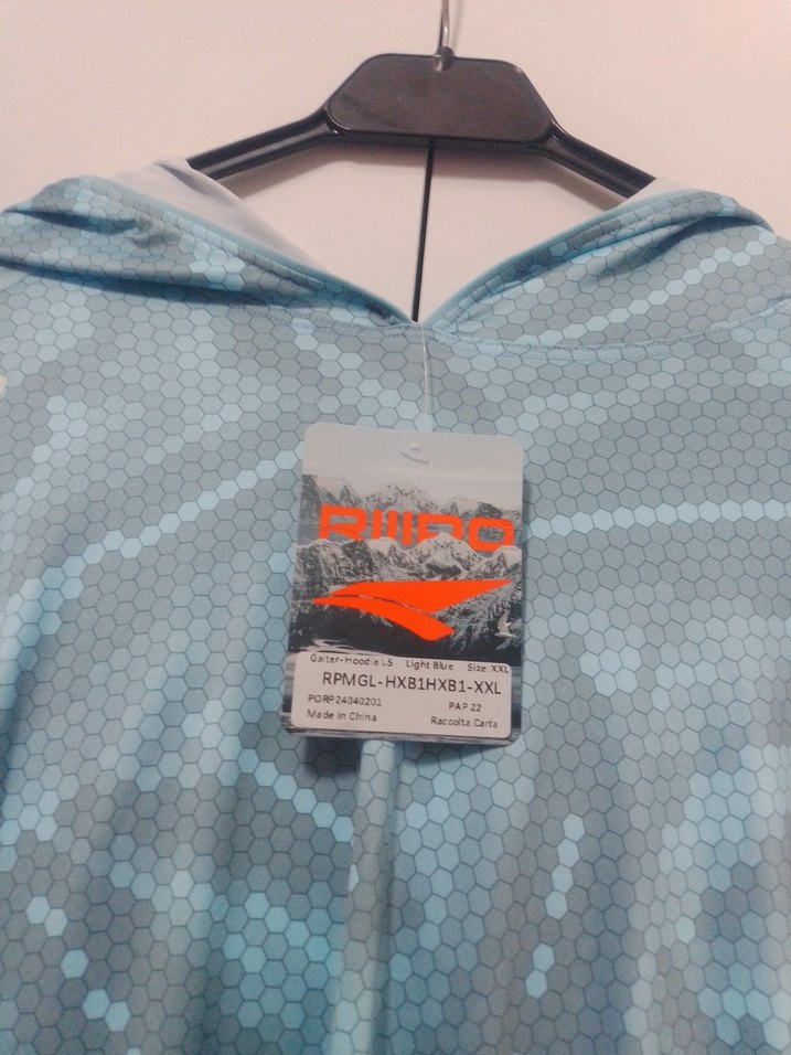 Mavi Kapüşonlu Uzun Kollu Sweatshirt - Görsel 4