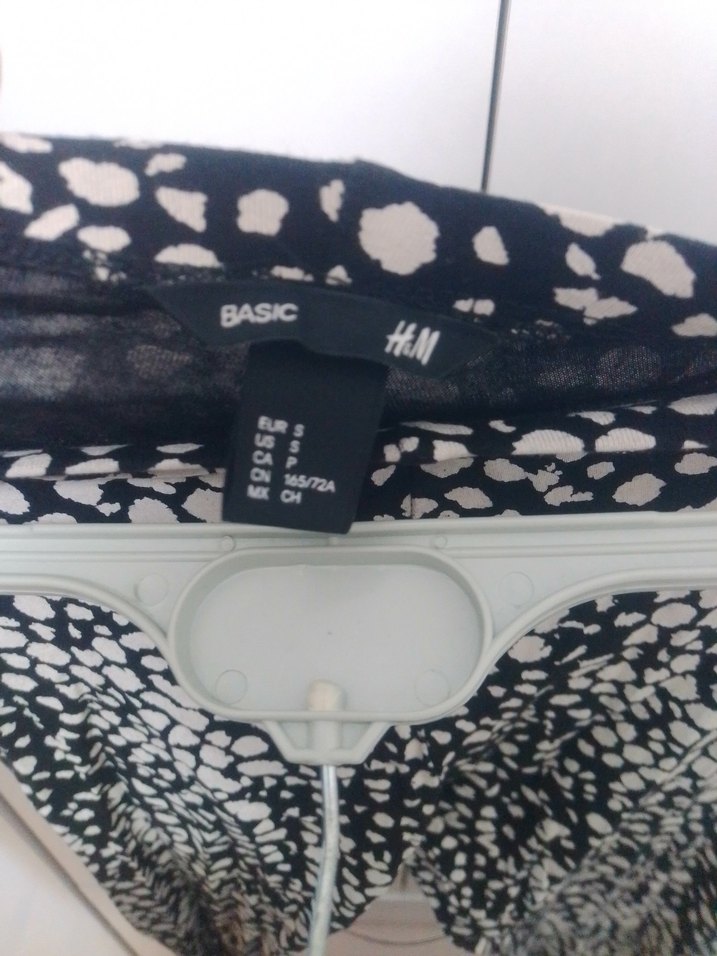 Gri Bağlama Desenli Tayt - Görsel 3