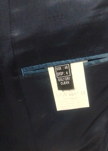 Erkek Lacivert Düğmeli Ceket, Regular Fit - Görsel 4