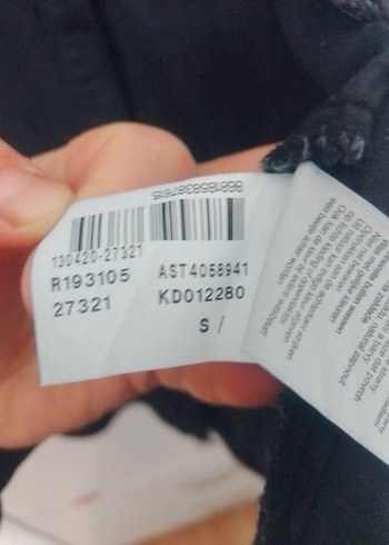 Siyah Denim Kısa Kollu Düğmeli Kadın Gömlek - Görsel 3