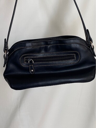 Nine West nine west siyah deri baget çanta