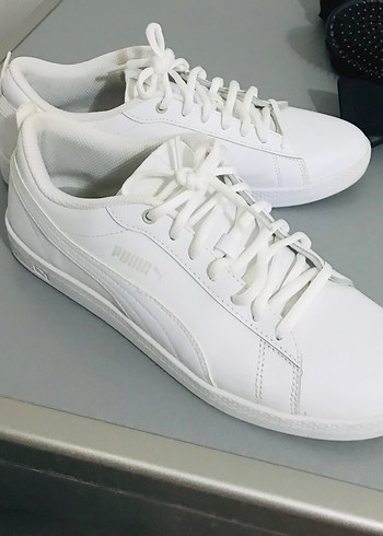 40 Beden beyaz Renk Puma Beyaz Kadın Minimalist Spor Ayakkabı
