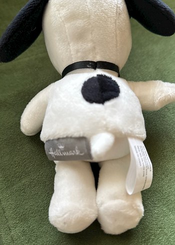Beden Beyaz Siyah Kulaklı Peluş Oyuncak