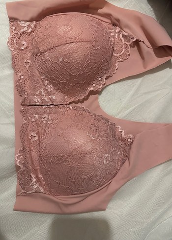 Gri Dantel Detaylı Bohem Sütyen - Görsel 5