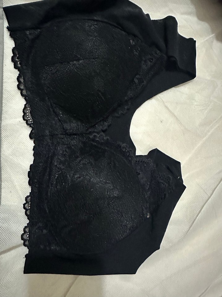 Gri Dantel Detaylı Bohem Sütyen - Görsel 4