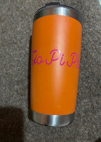 Parlak Turuncu Termos Kupa - Görsel 2