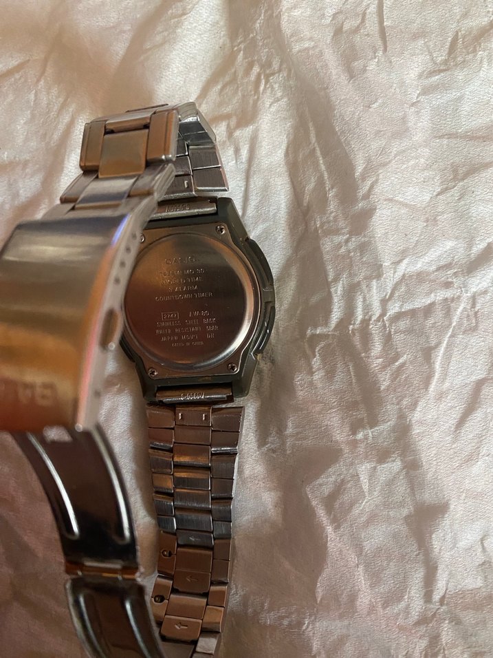 Altın Renk Vintage Casio Erkek Saati - Görsel 4