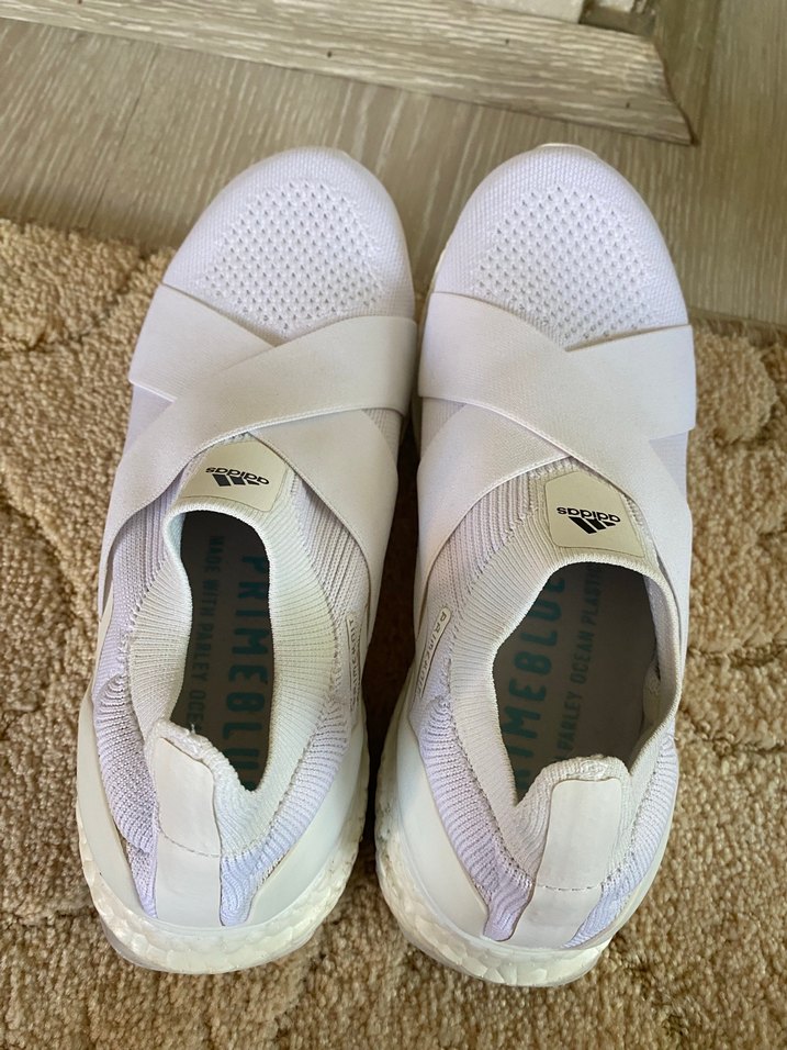 Adidas Beyaz Kadın Spor Ayakkabı Velcro Bantlı - Görsel 2