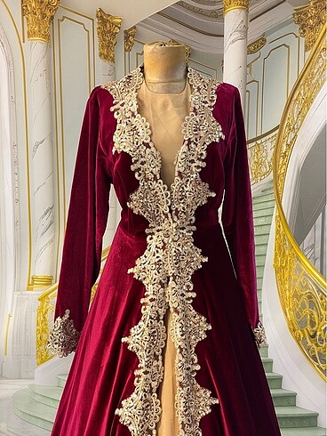 42 Beden Bindallı kaftan