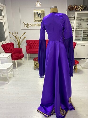 38 Beden Mor kaftan