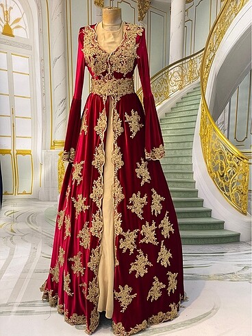 Bündallı kaftan