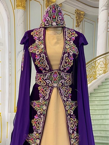38 Beden Bindallı kaftan