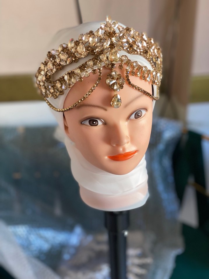 Gold gelin tacı - Görsel 2