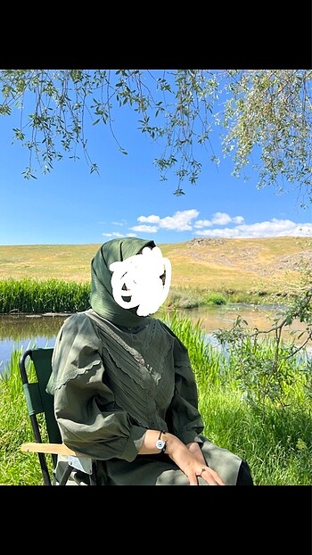 Çok şık balon kol tunik