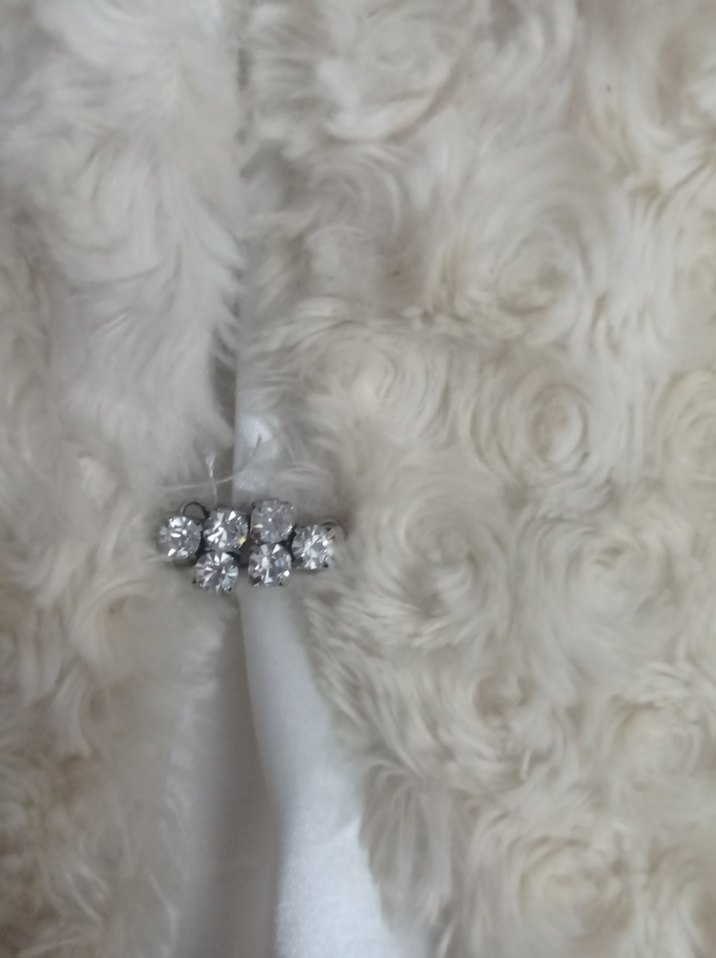 Kız Çocuk Kürklü Beyaz Bolero - Görsel 4