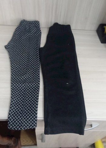 2 adet Örme kışlık Tayt - Görsel 2