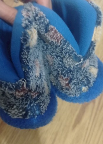 Örgü Desenli Sıcak Ev Pandufu - Görsel 3