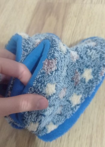 Örgü Desenli Sıcak Ev Pandufu - Görsel 5