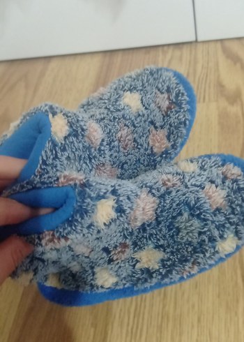 Örgü Desenli Sıcak Ev Pandufu - Görsel 6