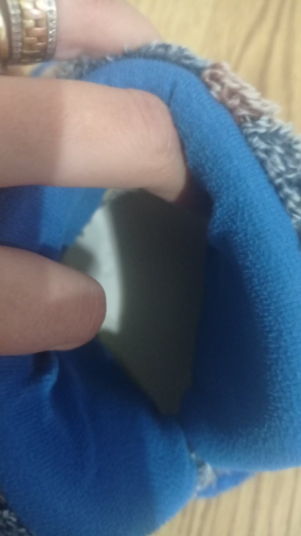 Örgü Desenli Sıcak Ev Pandufu - Görsel 2