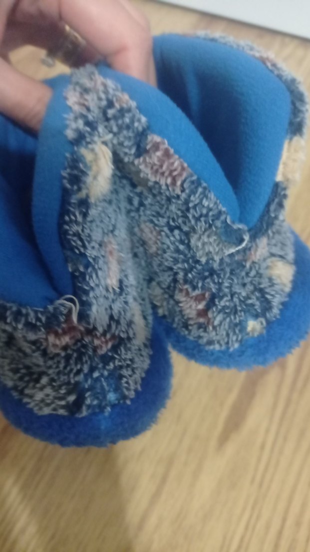 Örgü Desenli Sıcak Ev Pandufu - Görsel 3