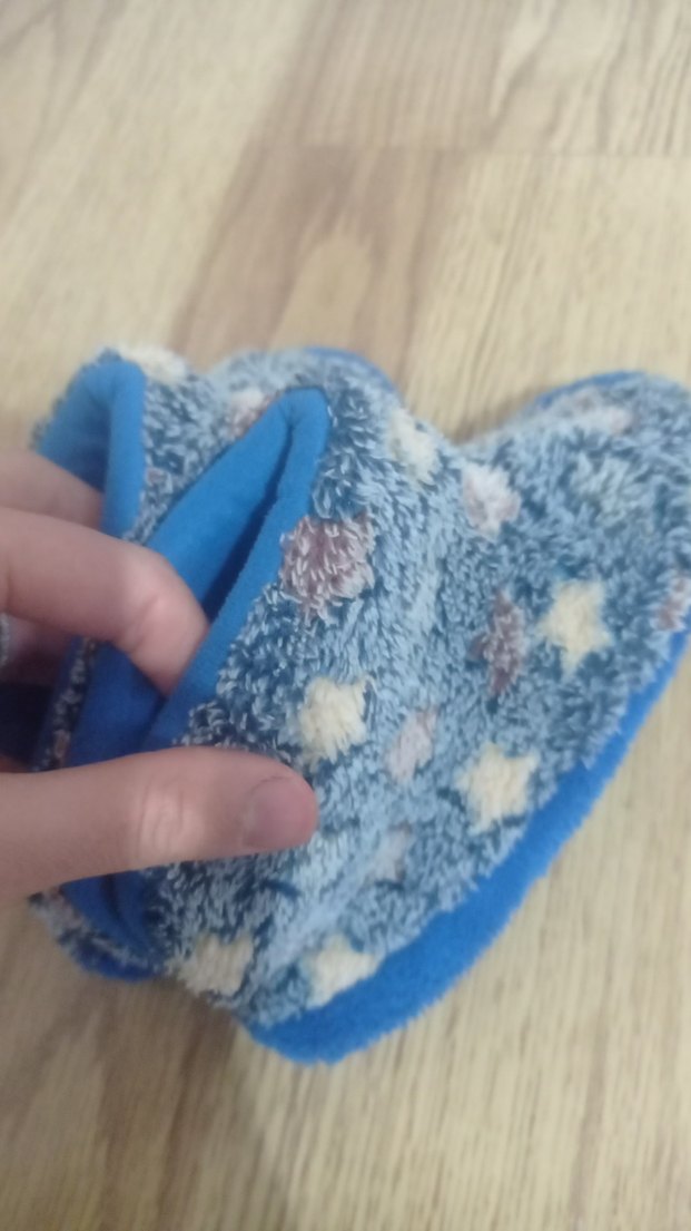 Örgü Desenli Sıcak Ev Pandufu - Görsel 5