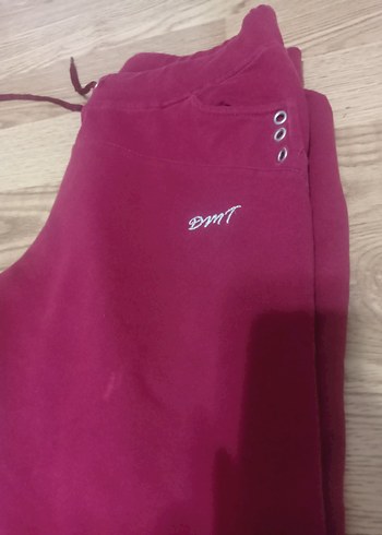 Bordo Salaş Kadın Eşofman Altı - Görsel 8