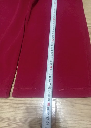 Bordo Salaş Kadın Eşofman Altı - Görsel 5