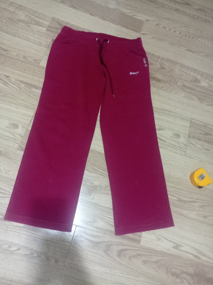 Bordo Salaş Kadın Eşofman Altı - Görsel 2