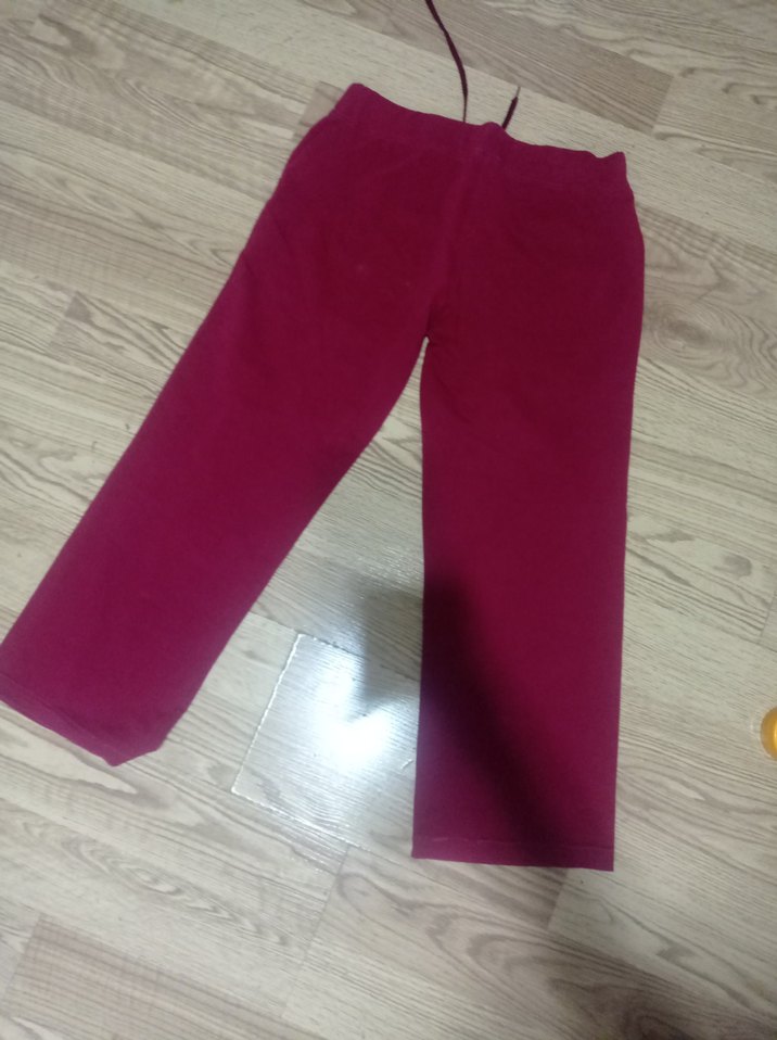 Bordo Salaş Kadın Eşofman Altı - Görsel 4