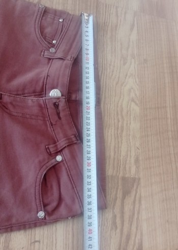 Kahverengi Taba Kadın Süet Pantolon - Görsel 11