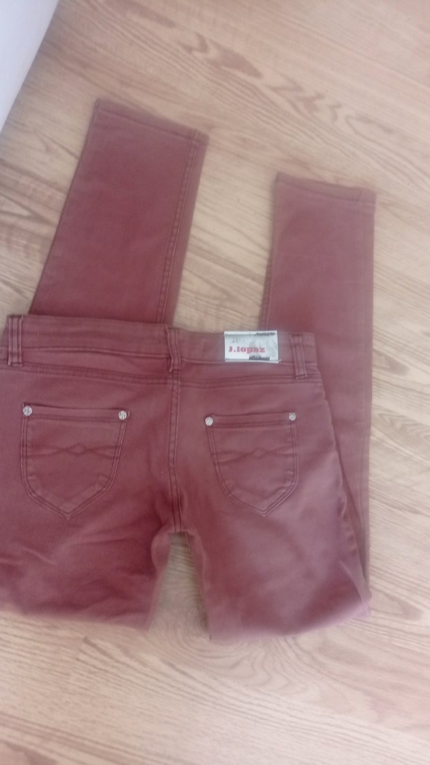 Kahverengi Taba Kadın Süet Pantolon - Görsel 5