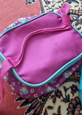 Renkli Pembe Çocuk Okul Çantası - Görsel 3