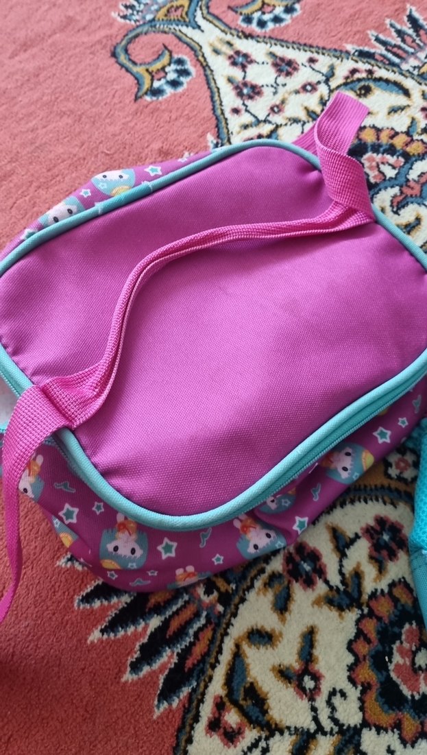 Renkli Pembe Çocuk Okul Çantası - Görsel 3