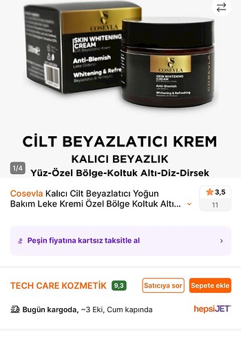 Diğer Cilt Beyazlatıcı ve Leke Giderici Krem