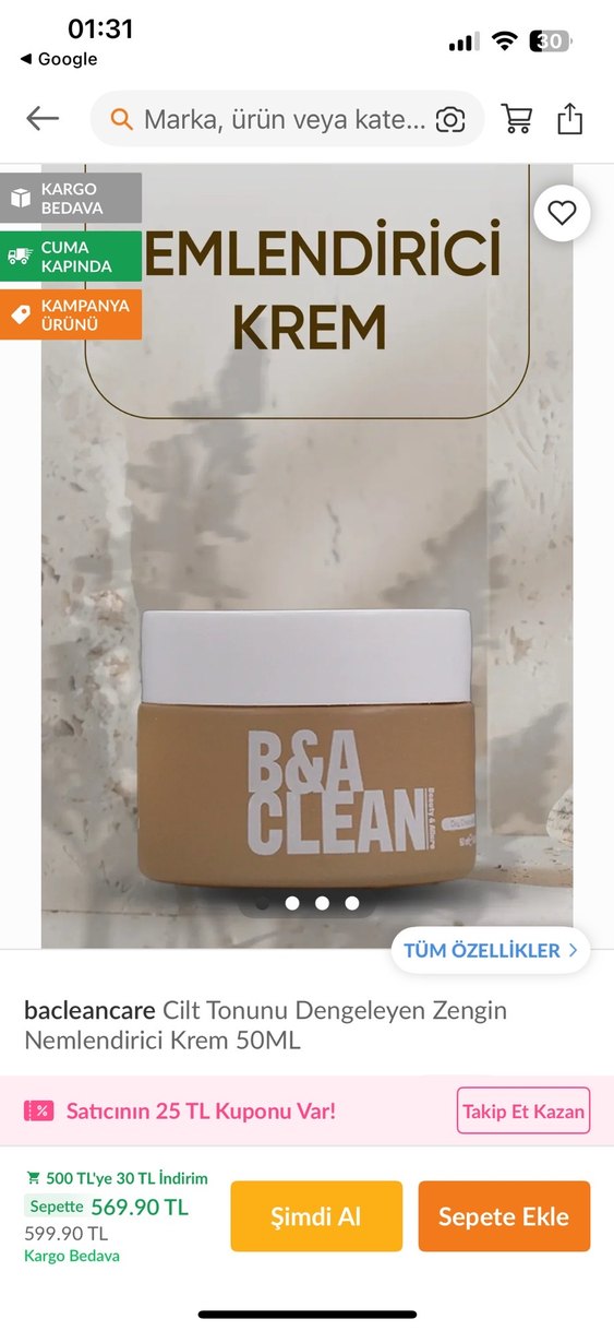 Cilt tonu dengeleyen, nemlendirici krem - Görsel 2